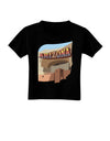 Arizona Montezuma Castle Toddler T-Shirt Dark-Toddler T-Shirt-TooLoud-Black-4T-Davson Sales