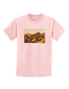 Arizona Mountains Watercolor Childrens T-Shirt-Childrens T-Shirt-TooLoud-PalePink-X-Small-Davson Sales