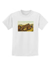 Arizona Mountains Watercolor Childrens T-Shirt-Childrens T-Shirt-TooLoud-White-X-Small-Davson Sales