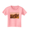 Arizona Mountains Watercolor Toddler T-Shirt-Toddler T-Shirt-TooLoud-Candy-Pink-2T-Davson Sales