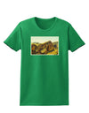 Arizona Mountains Watercolor Womens Dark T-Shirt-TooLoud-Kelly-Green-X-Small-Davson Sales