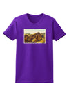 Arizona Mountains Watercolor Womens Dark T-Shirt-TooLoud-Purple-X-Small-Davson Sales