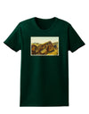 Arizona Mountains Watercolor Womens Dark T-Shirt-TooLoud-Forest-Green-Small-Davson Sales