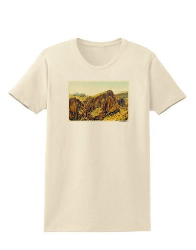 Arizona Mountains Watercolor Womens T-Shirt-Womens T-Shirt-TooLoud-Natural-X-Small-Davson Sales