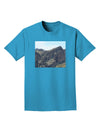 Arizona Saguaro Lake Mountains Adult Dark T-Shirt-Mens T-Shirt-TooLoud-Turquoise-Small-Davson Sales