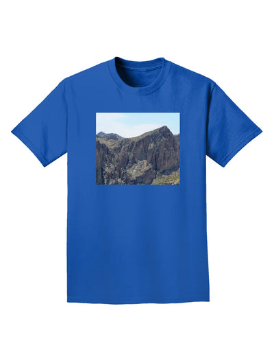 Arizona Saguaro Lake Mountains Adult Dark T-Shirt-Mens T-Shirt-TooLoud-Royal-Blue-Small-Davson Sales