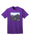 Arizona Saguaro Lake Mountains Adult Dark T-Shirt-Mens T-Shirt-TooLoud-Purple-Small-Davson Sales