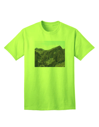 Arizona Saguaro Lake Mountains - Premium Adult T-Shirt Collection-Mens T-shirts-TooLoud-Neon-Green-Small-Davson Sales