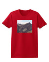 Arizona Saguaro Lake Mountains Womens Dark T-Shirt-TooLoud-Red-X-Small-Davson Sales