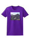 Arizona Saguaro Lake Mountains Womens Dark T-Shirt-TooLoud-Purple-X-Small-Davson Sales