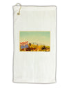 Arizona Scene Watercolor Micro Terry Gromet Golf Towel 11&#x22;x19-Golf Towel-TooLoud-White-Davson Sales