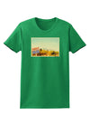 Arizona Scene Watercolor Womens Dark T-Shirt-TooLoud-Kelly-Green-XXX-Large-Davson Sales