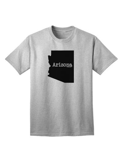 Arizona State Shape Adult T-Shirt by TooLoud - Show your love for Arizona with this stylish and high-quality adult t-shirt.-Mens T-shirts-TooLoud-AshGray-Small-Davson Sales