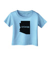 Arizona - United States Shape Infant T-Shirt by TooLoud-Infant T-Shirt-TooLoud-Aquatic-Blue-06-Months-Davson Sales