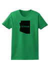 Arizona - United States Shape Womens T-Shirt by TooLoud-Womens T-Shirt-TooLoud-Kelly-Green-X-Small-Davson Sales