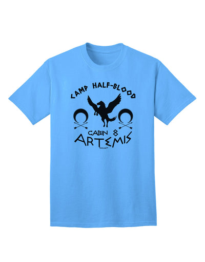 Artemis Cabin 8 - Camp Half Blood Adult T-Shirt: A Must-Have for Devoted Fans-Mens T-shirts-TooLoud-Aquatic-Blue-Small-Davson Sales
