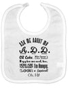 Ask Me About My A.D.D. Baby Bib