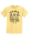 Ask Me About My A.D.D. Childrens T-Shirt-Childrens T-Shirt-TooLoud-Daffodil-Yellow-X-Small-Davson Sales