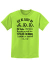 Ask Me About My A.D.D. Childrens T-Shirt-Childrens T-Shirt-TooLoud-Lime-Green-X-Small-Davson Sales