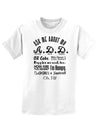 Ask Me About My A.D.D. Childrens T-Shirt-Childrens T-Shirt-TooLoud-White-X-Small-Davson Sales