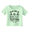 Ask Me About My A.D.D. Infant T-Shirt-Infant T-Shirt-TooLoud-Light-Green-06-Months-Davson Sales