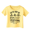 Ask Me About My A.D.D. Infant T-Shirt-Infant T-Shirt-TooLoud-Daffodil-Yellow-06-Months-Davson Sales