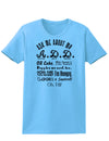 Ask Me About My A.D.D. Womens T-Shirt-Womens T-Shirt-TooLoud-Aquatic-Blue-X-Small-Davson Sales