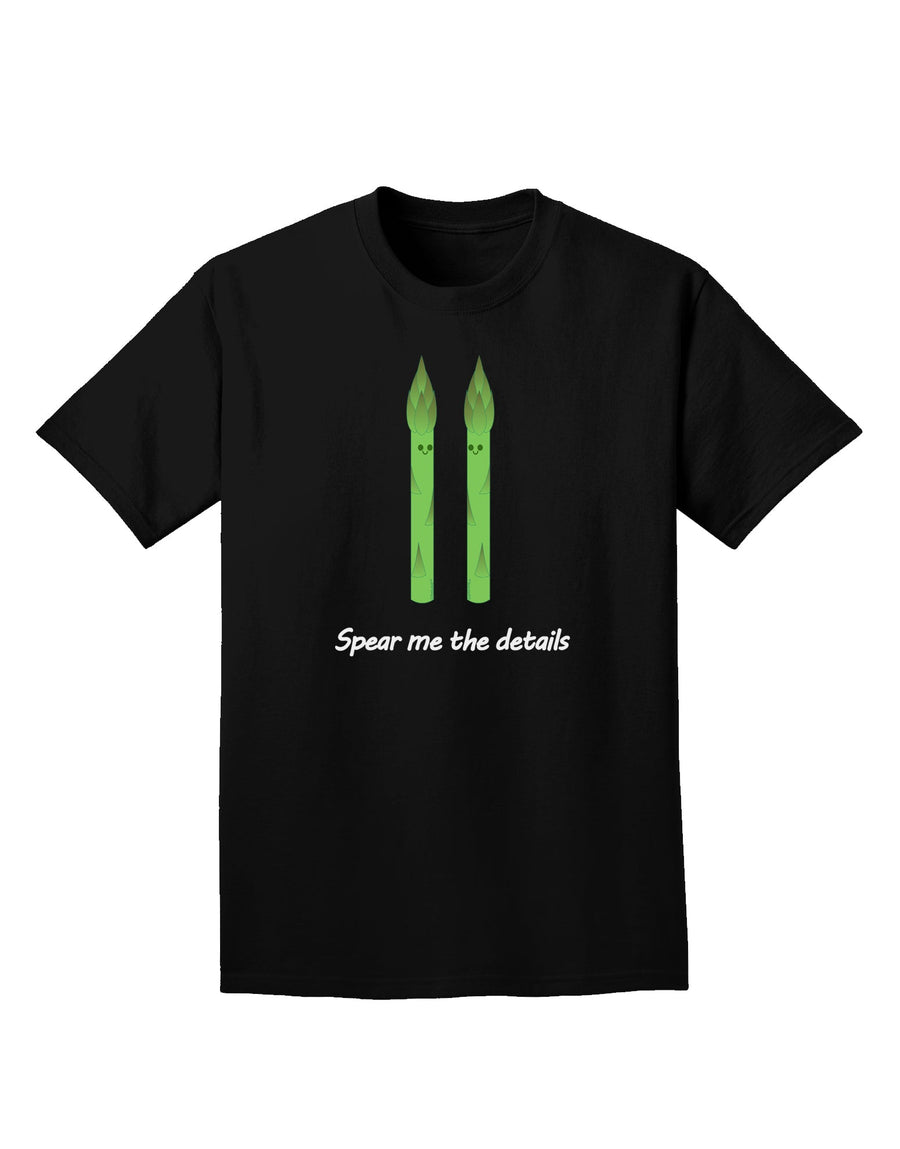 Asparagus - Spear Me the Details Adult Dark T-Shirt-Mens T-Shirt-TooLoud-Purple-Small-Davson Sales