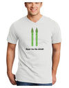 Asparagus - Spear Me the Details Adult V-Neck T-shirt-Mens V-Neck T-Shirt-TooLoud-White-Small-Davson Sales