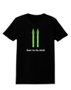 Asparagus - Spear Me the Details Womens Dark T-Shirt-Womens T-Shirt-TooLoud-Black-X-Small-Davson Sales