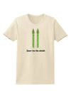 Asparagus - Spear Me the Details Womens T-Shirt-Womens T-Shirt-TooLoud-Natural-X-Small-Davson Sales