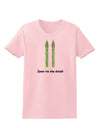 Asparagus - Spear Me the Details Womens T-Shirt-Womens T-Shirt-TooLoud-PalePink-X-Small-Davson Sales