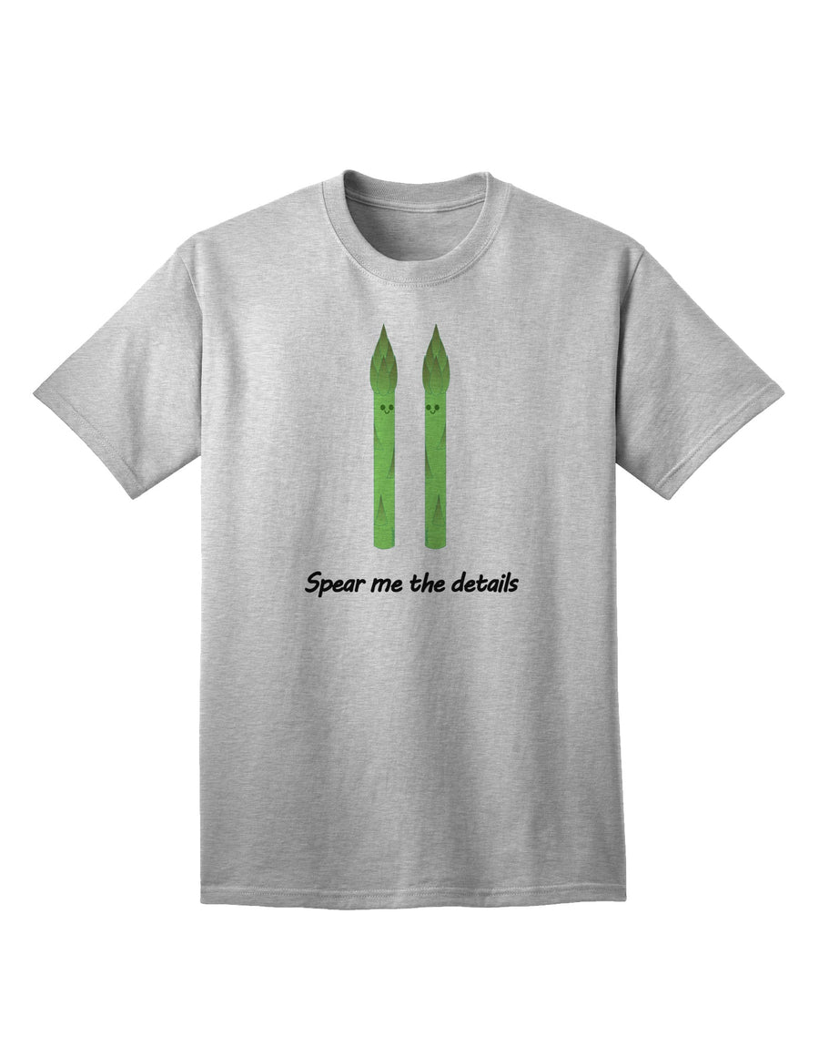 Asparagus-themed Adult T-Shirt - Exquisite Design and Quality-Mens T-shirts-TooLoud-White-Small-Davson Sales