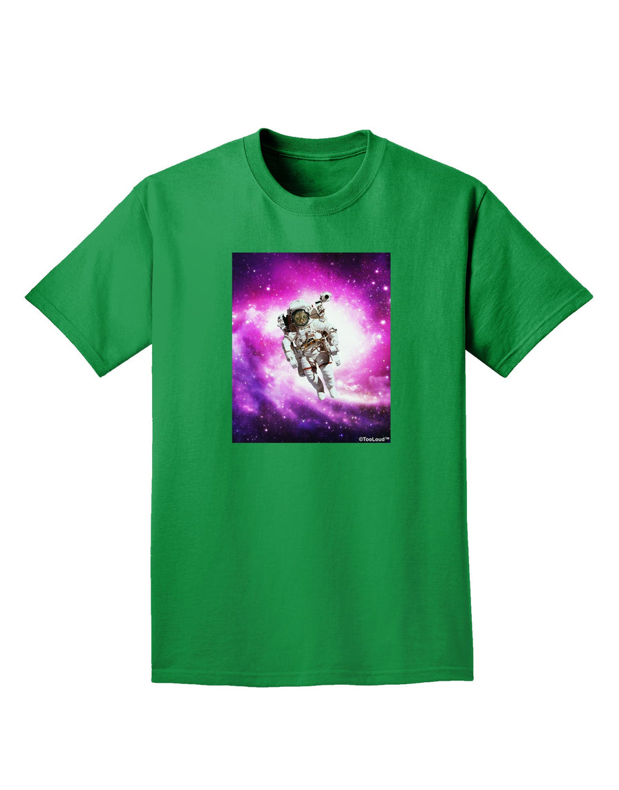 Astronaut Cat Adult Dark T-Shirt-Mens T-Shirt-TooLoud-Purple-Small-Davson Sales