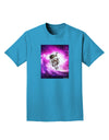 Astronaut Cat Adult Dark T-Shirt-Mens T-Shirt-TooLoud-Turquoise-Small-Davson Sales