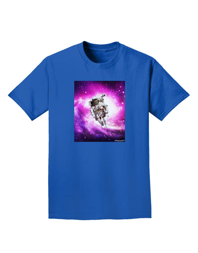 Astronaut Cat Adult Dark T-Shirt-Mens T-Shirt-TooLoud-Royal-Blue-Small-Davson Sales