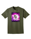 Astronaut Cat Adult Dark T-Shirt-Mens T-Shirt-TooLoud-Military-Green-Small-Davson Sales