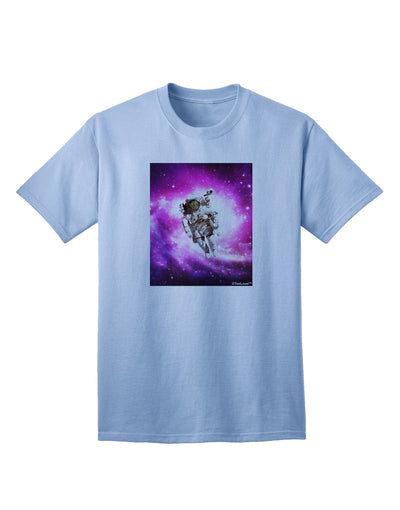 Astronaut Cat Adult T-Shirt-unisex t-shirt-TooLoud-Light-Blue-Small-Davson Sales