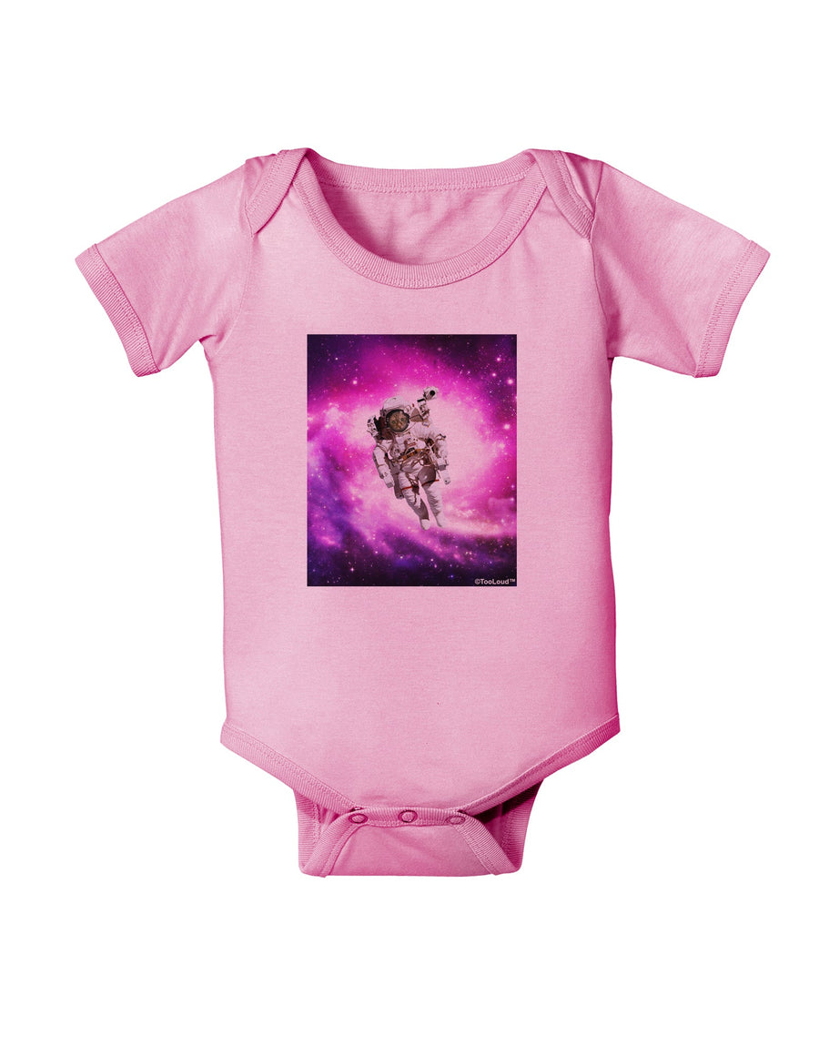 Astronaut Cat Baby Romper Bodysuit-Baby Romper-TooLoud-White-06-Months-Davson Sales
