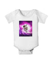 Astronaut Cat Baby Romper Bodysuit-Baby Romper-TooLoud-White-06-Months-Davson Sales