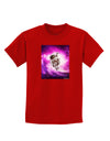 Astronaut Cat Childrens Dark T-Shirt-Childrens T-Shirt-TooLoud-Red-X-Small-Davson Sales