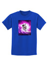 Astronaut Cat Childrens Dark T-Shirt-Childrens T-Shirt-TooLoud-Royal-Blue-X-Small-Davson Sales