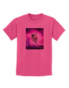 Astronaut Cat Childrens T-Shirt-Childrens T-Shirt-TooLoud-Sangria-X-Small-Davson Sales