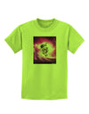Astronaut Cat Childrens T-Shirt-Childrens T-Shirt-TooLoud-Lime-Green-X-Small-Davson Sales