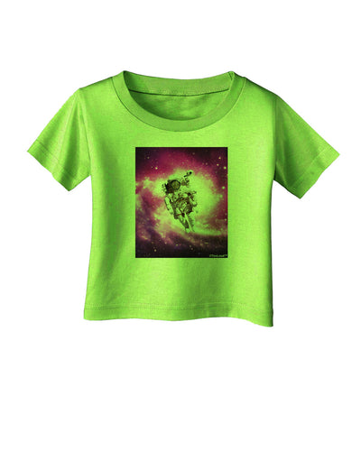 Astronaut Cat Infant T-Shirt-Infant T-Shirt-TooLoud-Lime-Green-06-Months-Davson Sales