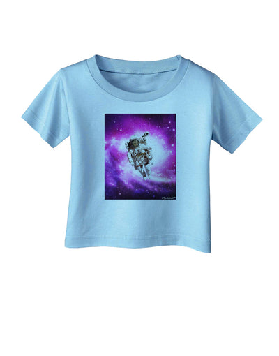 Astronaut Cat Infant T-Shirt-Infant T-Shirt-TooLoud-Aquatic-Blue-06-Months-Davson Sales