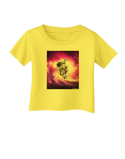 Astronaut Cat Infant T-Shirt-Infant T-Shirt-TooLoud-Yellow-06-Months-Davson Sales
