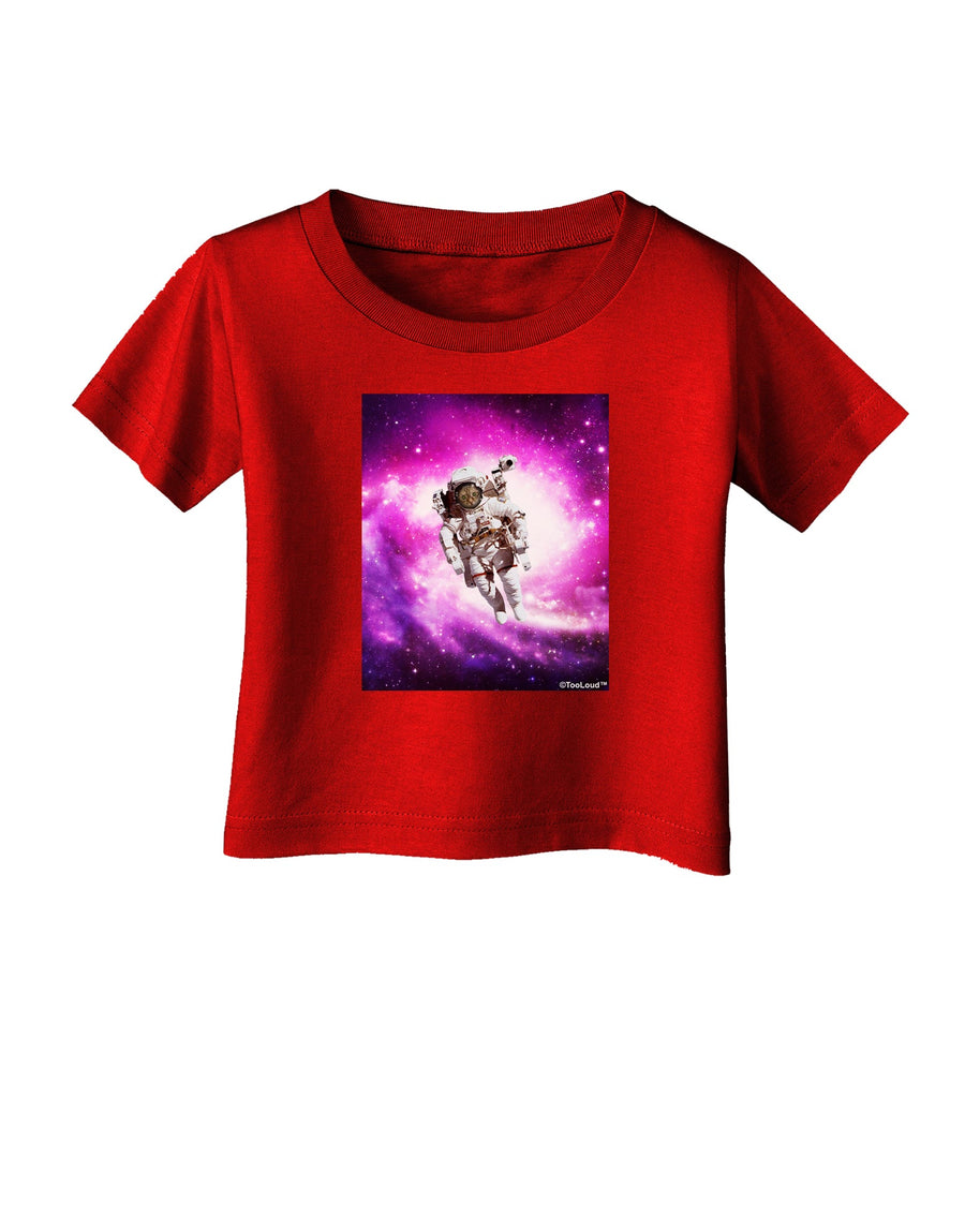 Astronaut Cat Infant T-Shirt Dark-Infant T-Shirt-TooLoud-Black-06-Months-Davson Sales