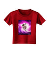 Astronaut Cat Toddler T-Shirt Dark-Toddler T-Shirt-TooLoud-Red-2T-Davson Sales