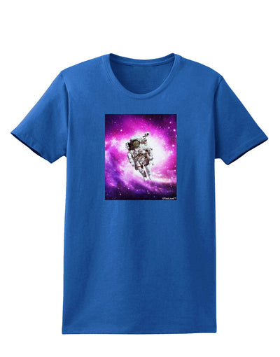 Astronaut Cat Womens Dark T-Shirt-TooLoud-Royal-Blue-X-Small-Davson Sales